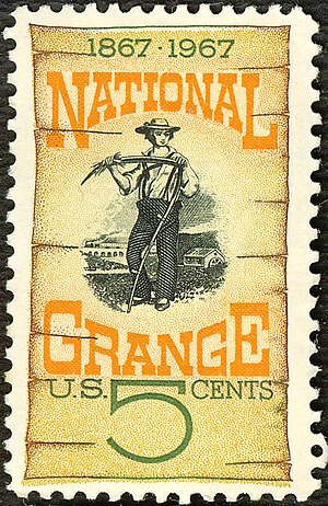 1967 U.S. postage stamp honoring the National ...