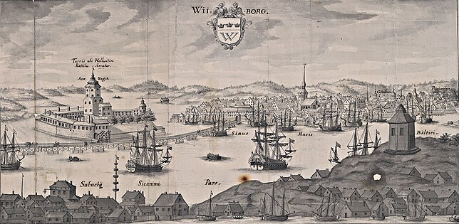 Выборг в 1709 году