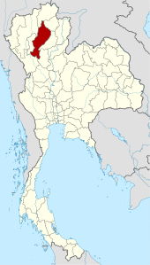 Lampang – Localizzazione