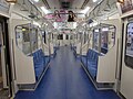 千代田線用の更新後の車内