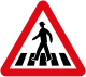 Vienna Conv. road sign Aa-12c-V1 (right-hand traffic)