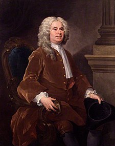 Portrét Williama Jonese od Williama Hogartha z roku 1740