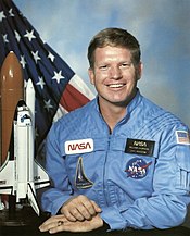 William Shepherd, joint 211th person in space and the first commander of the ISS William Shepherd.jpg