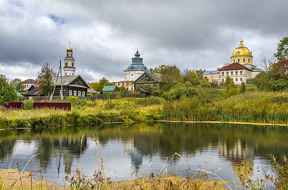 330. Никольская и Спасо-Преображенская церкви в Великорецком, Юрьянский район Автор — Ele-chudinovsk