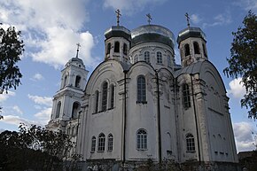 Церковь Казанской иконы Божией Матери в Чамерове. Вид на юго-восточный угол