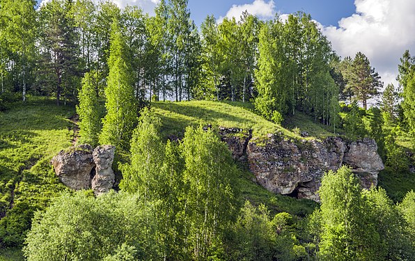 214 Чимбулатский ботанико-геологический комплекс, Кировская область (Советский район) Автор - Ele-chudinovsk