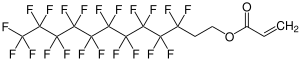 Strukturformel von 10:2-Fluortelomeracrylat