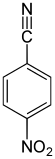 Struktur von 4-Nitrobenzonitril