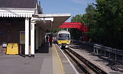 Chitern Railways op het zuidelijke spoor opweg naar Aylesbury.