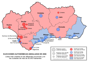 Elecciones al Parlamento de Andalucía de 2008