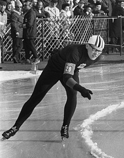 André Kouprianoff Innsbruckin olympialaisissa 1964.