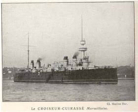 illustration de Marseillaise (croiseur cuirassé)