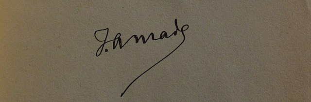 signature de Jean Amade