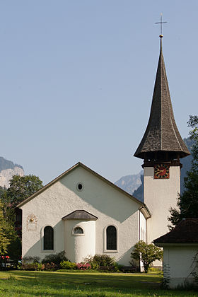 Image illustrative de l’article Église réformée de Lauterbrunnen