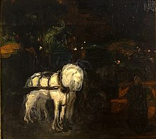 "Efecto de noche" París, 1901. Biblioteca Museo Víctor Balaguer