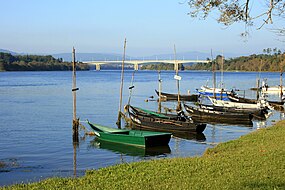 Boats in Minho river (río Miño) in Vila Nova de Cerveira, Portugal-1.jpg