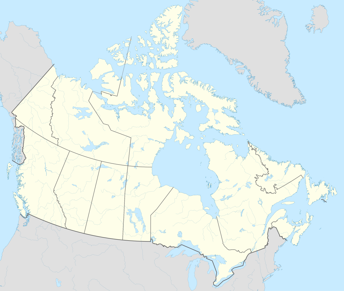 MapGrid/location map canada test page is located in Canada