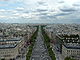 Avenue des Champs Elysées dall'Arc de Triomphe