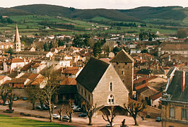 Le farinier la abadía vista desde el campanario