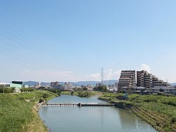 Misaka- ja Ushikubijokien yhtymäkohta