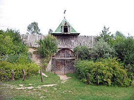 Реконструкция казацкой крепости XVII века