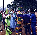 Déguisements lors de la fête du Mardi Gras