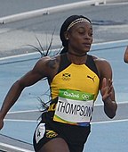 Elaine Thompson – zu ihrem Halbfinallauf nicht angetreten