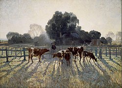 Elioth Gruner, Spring Frost, 1919