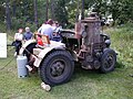 EPA tractor with wood gasifier
