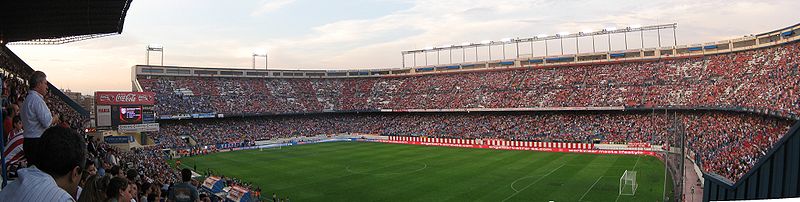 Panorama stadionu