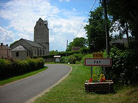 The road into Fay