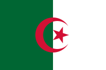 Vlag van  Algerië