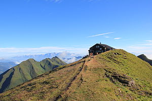 Die Gamskarkogelhütte (auch Badgasteiner Hütte)