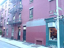 Gay Street, at the corner of Waverly Place, in Greenwich Village Gay street.jpg