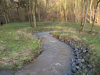 Da Geiselbach in Hüttelngesäß