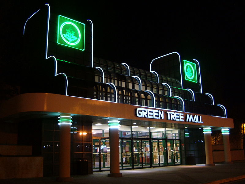 North Hills in Raleigh, NC  Green Tree Mall in Clarksville, IN ...