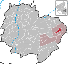 Kaart van Immesheim