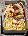 Selection of items from In-N-Out Burger