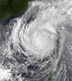 11月1日的台风艾拉