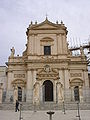 La facciata della basilica di Santa Maria Maggiore ad Ispica