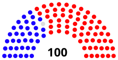 Kentucky House seats (2016-18).svg