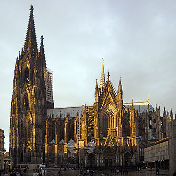 cathédrale de Cologne ((de)Dom)
