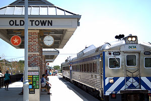 old town rail stop