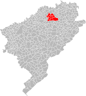 Localisation de Communauté de communes du Pays de Clerval