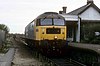 British Rail Class 47 at Felixstowe Beach in 1988