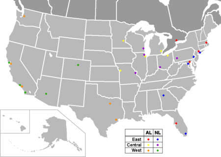 Major League Baseball team locations.PNG