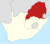 Mapa provincií Jihoafrické republiky 1976-1994 se zvýrazněným Transvaal.svg