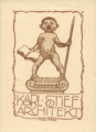 Max Frey, Ex Libris Karl Stief