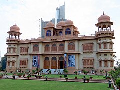 Built as a home for a wealthy Hindu businessman, the Mohatta Palace is now a museum open to the public.