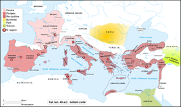 Storia della Repubblica romana (146-31 a.C.) - Localizzazione